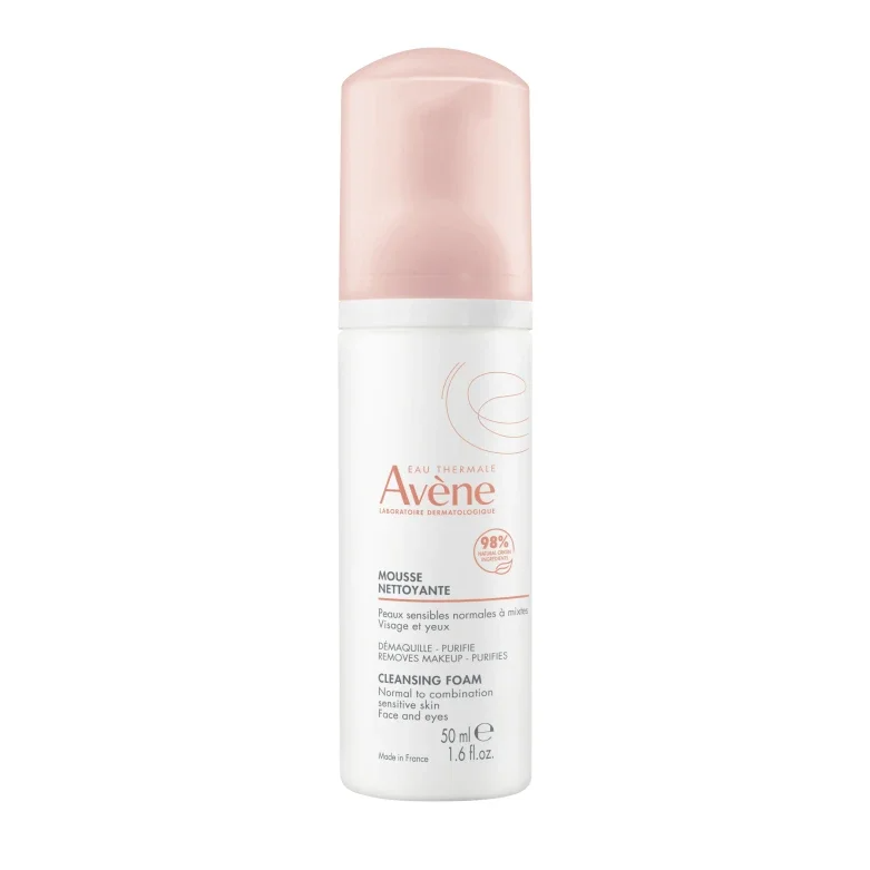 Avene Mousse Nettoyante Αφρός Καθαρισμού Προσώπου & Ματιών 150 Ml