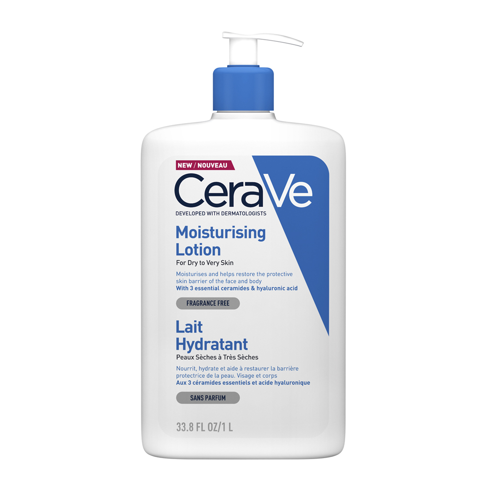 Cerave Moisturizing Lotion Dry Very Dry Skin 1 Lt
