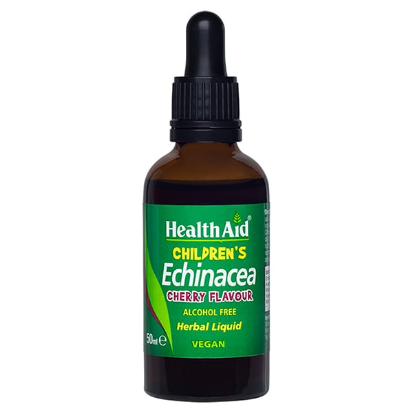Health Aid Children's Echinacea Liquid 50 Ml Cherrry Flavour