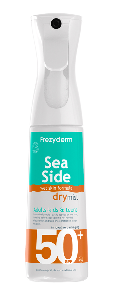 Frezyderm Sea Side Dry Mist Spf50+ Αντηλιακό Σε Μορφή Mist 300 Ml