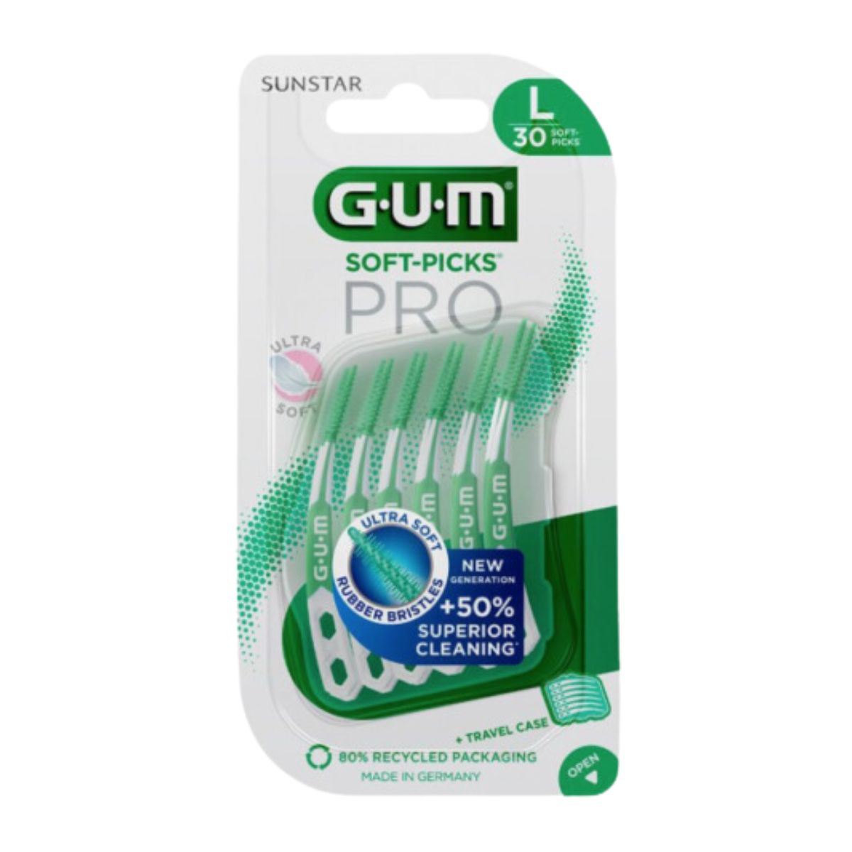 Gum Soft Picks Pro Large 30 Τμχ