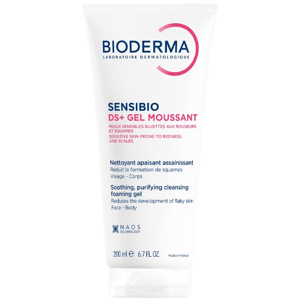 Bioderma Sensibio Ds Gel Moussant Καταπραϋντικό Gel Καθαρισμού Για Ευαίσθητο Δέρμα Με Σμηγματορροϊκή Δερματίτιδα, 200ml