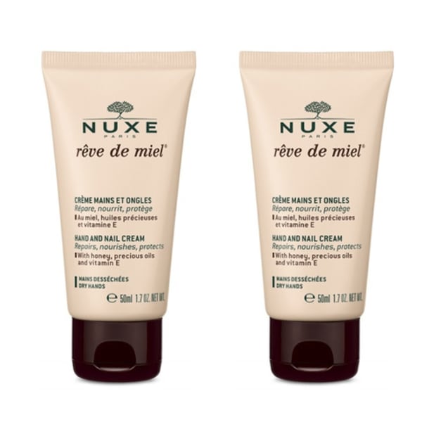 Nuxe Reve De Miel Creme Mains Et Ongles 2 X 50 Ml