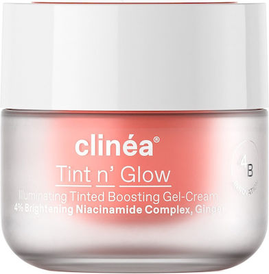 Clinéa Tint N' Glow Illuminating Tinted Boosting Gel-cream Κρέμα-τζελ Ενίσχυσης Λάμψης Με Χρώμα 50 Ml