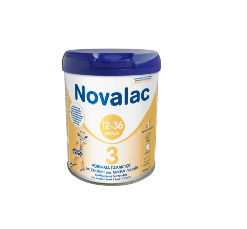 Novalac 3 Ρόφημα Γάλακτος Σε Σκόνη Για Παιδιά 1-3 Ετών 800 Gr