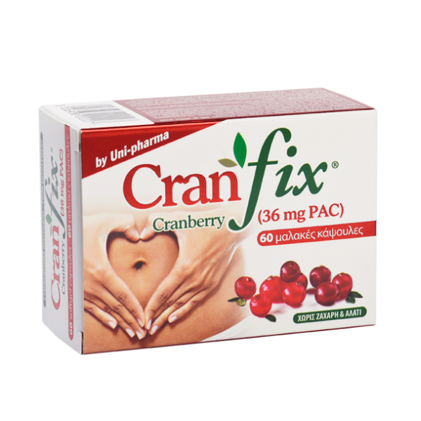 Uni-pharma Cranfix 36mg 60caps