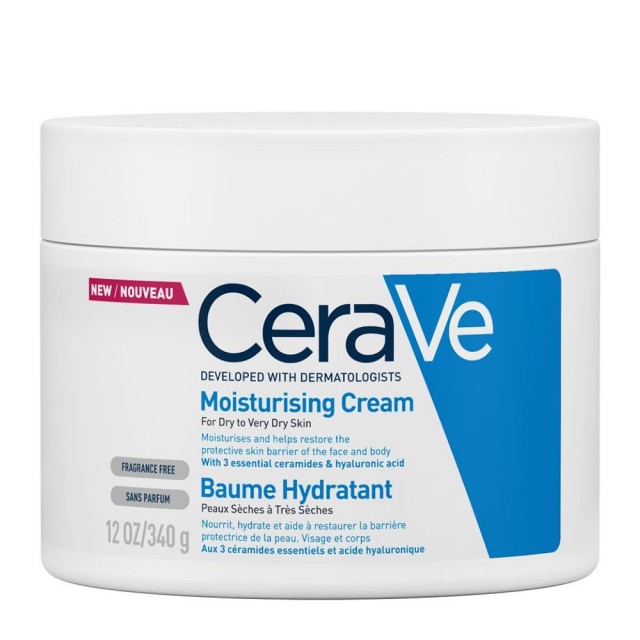 Cerave Moisturizing Cream Dry Very Dry Skin 340 Ml