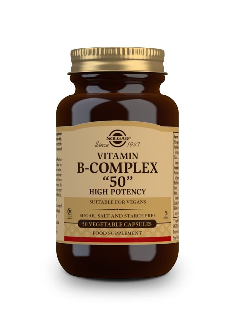 Solgar Vitamin B-50 Complex 50 Veg. Caps