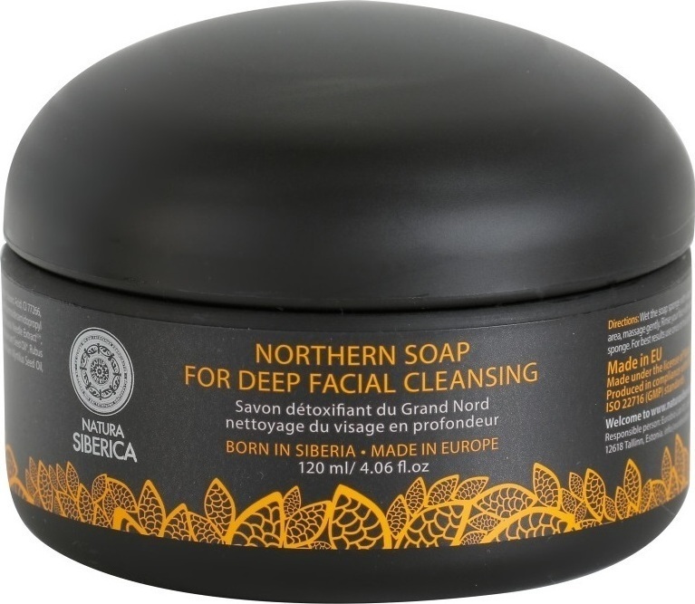 Natura Siberica Northern Soap-detox For Deep Facial Cleansing Σαπούνι Για Βαθύ Καθαρισμό, 120ml