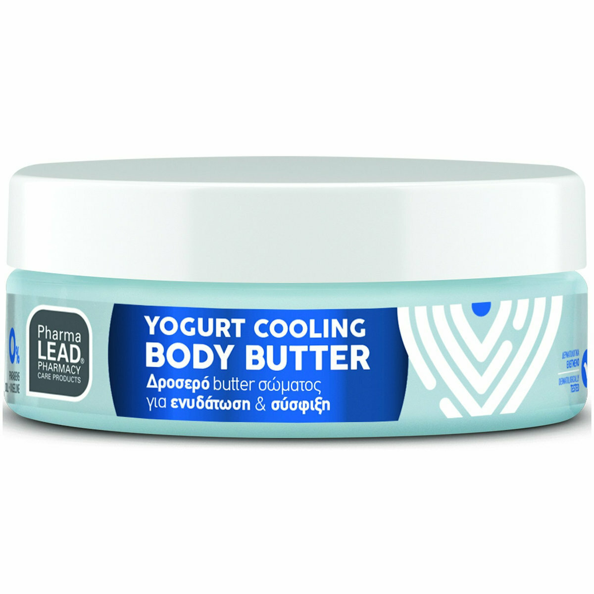 Pharmalead Yogurt Cooling Body Δροσερό Butter Σώματος Για Ενυδάτωση & Σύσφιξη Με Άρωμα Βανίλιας 200ml