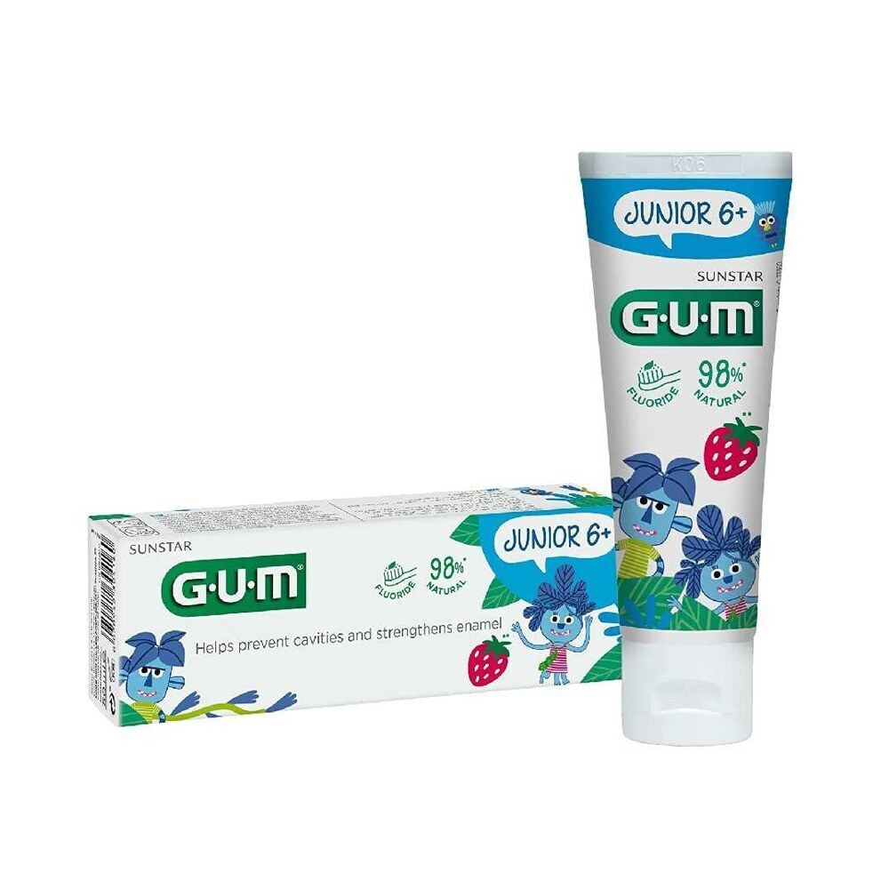 Gum Junior 6+ Παιδική Οδοντόκρεμα 50 Ml