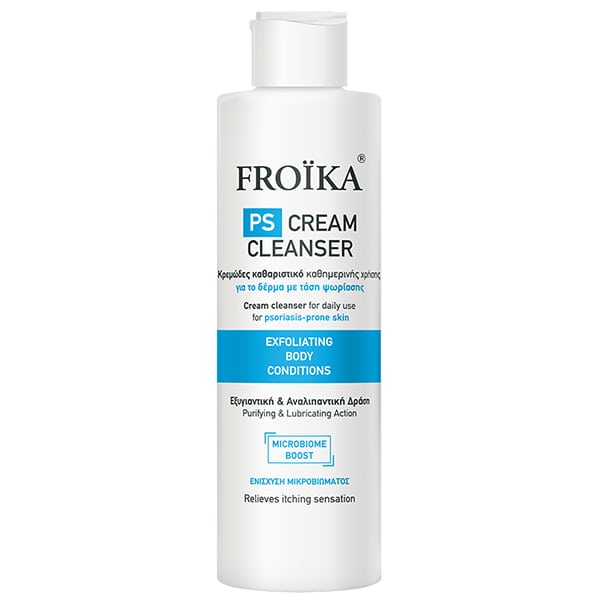 Froika Ps Cream Cleanser Κρεμώδες Καθαριστικό Καθημερινής Χρήσης Για Δέρμα Με Τάση Ψωρίασης 200 Ml