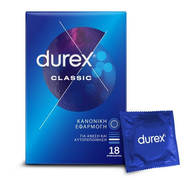 Durex Classic 18 Condoms