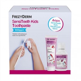 Frezyderm Promo Sensiteeth Kids Toothpaste 1000ppm 50ml & Δώρο Sensiteeth Kids Mouthwash 100ml
