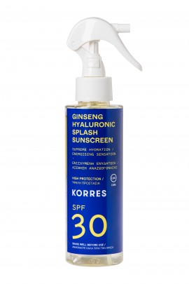 Korres Ginseng Hyaluronic Splash Sunscreen SPF30 Spray 150 ml