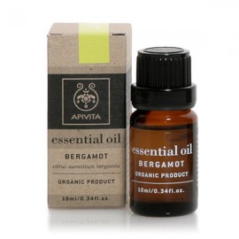 Apivita Essential oil Βιολογικό αιθέριο έλαιο Περγαμόντο 10 ml