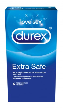 Durex Extra Safe 6 condoms
