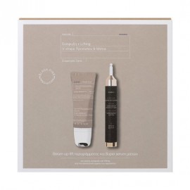 Korres Μαύρη Πεύκη Serum Up-lift Περιγράμματος 40 ml & Super Serum Ματιών 15 ml