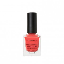 Korres Gel Effect Nail Colour 43 Peach Sorbet 11ml