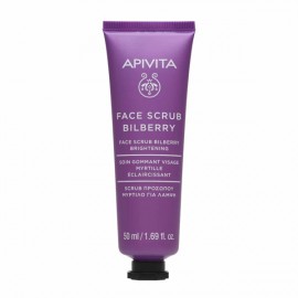 Apivita Face Scrub Bilberry Brightening 50 ml