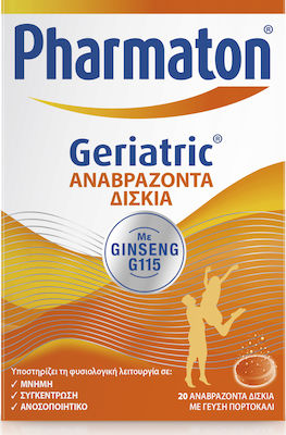 Pharmaton Geriatric 20 eff tabs Orange