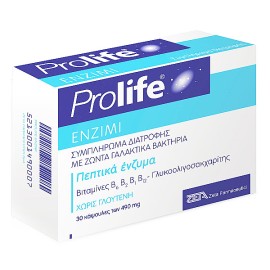 Zeta Pharmaceuticals Prolife Enzimi 30 caps