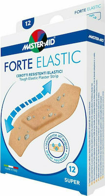 Master Aid Forte Elastic Super Επιθέματα Τραύματος 86mm X 39mm 12τμχ