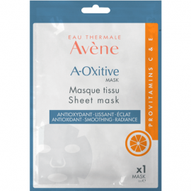 Avene A-Oxitive Sheet Mask Υφασμάτινη Μάσκα Προσώπου 1 τεμάχιο 18 ml