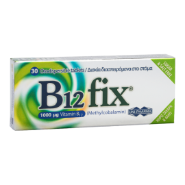 Unipharma B12 Fix 1000 μg 30 orodispersible tabs