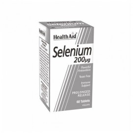 Health Aid Selenium 200 mcg Prolonged Release 60 tabs