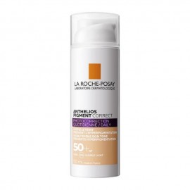 La Roche Posay Anthelios Pigment Correct Photocorrection Daily Tined Cream Spf 50+ Αντηλιακή Κρέμα Προσώπου με Χρώμα 50ml