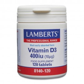 Lamberts Vitamin D3 400 IU 120 tabs