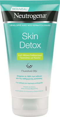 Neutrogena Skin Detox 2 in 1 Wash Mask 150 ml