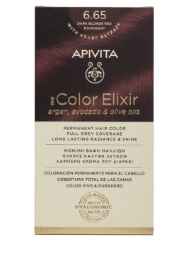 Apivita My Color Elixir 6.65 Βαφή Μαλλιών Έντονο Κόκκινο