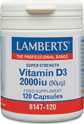 Lamberts Vitamin D3 2000 IU 120 caps