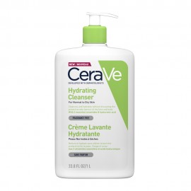 CeraVe Hydrating Cleanser Ενυδατική Κρέμα Καθαρισμού Για Κανονική Έως Ξηρή Επιδερμίδα 1Lt