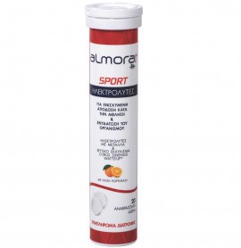 Almora Plus Sport 20 Αναβράζοντα Δισκία Πορτοκάλι