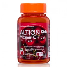 Altion Kids Vitamin C 60 Ζελεδάκια Κεράσι
