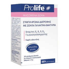 Zeta Pharmaceuticals Prolife Tavolette 24 chewable tabs