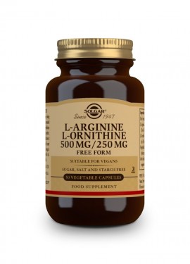 Solgar L-Arginine-L-Ornithine 500/250 mg 50 veg.caps