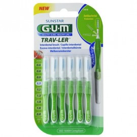 GUM Trav-Ler Interdental 1.1 mm 6 brushes