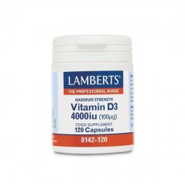 Lamberts Vitamin D3 4000 IU 120 caps