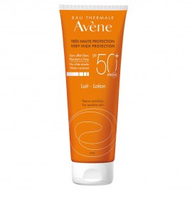 Avene Lait Αντηλιακό Γαλάκτωμα Για Ευαίσθητες Επιδερμίδες SPF50+ 250 ml