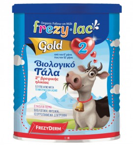 Frezylac Gold 2 Βιολογικό Γάλα για Βρέφη 6-12 μηνών 400 g