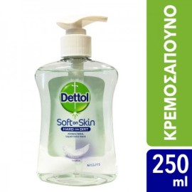 Dettol Αντιβακτηριδιακό Υγρό Κρεμοσάπουνο Sensitive 250ml
