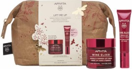 Apivita Lift Me Up Wine Elixir Κρέμα Πλούσιας Υφής 50 ml + Αντιρυτιδική Κρέμα Lifting για Μάτια & Χείλη 15 ml