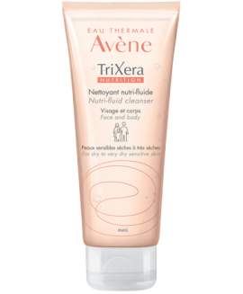 Avene Trixera Nutrition Λεπτόρρευστο Θρεπτικό Καθαριστικό Τζελ Για Ξηρή & Ευαίσθητη Επιδερμίδα 100 ml