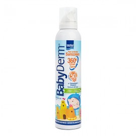 Intermed Babyderm Sunscreen 360 Creamy Spray face & body SPF50 200 ml