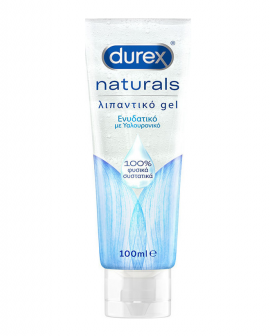 Durex Naturals Ενυδατικό Λιπαντικό Gel με Υαλουρονικό με Φυσικά Συστατικά 100ml