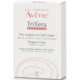 Avene Trixera Nutrition Στερεή Πλάκα Καθαρισμού για το Πρόσωπο & Σώμα για Ξηρό/Πολύ Ξηρό Δέρμα 100 gr